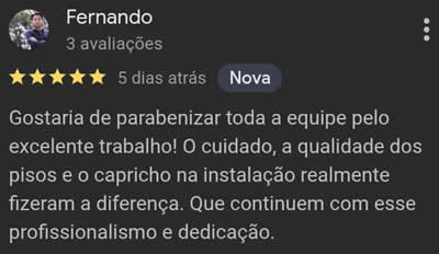 Avaliações no Google
