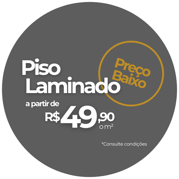 promoção piso laminado