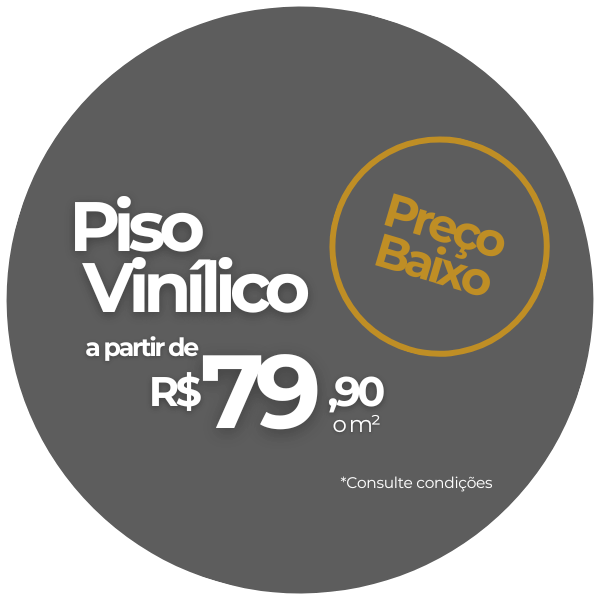 promoção piso vinílico
